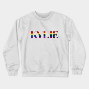 Kylie Pride Rainbow Crewneck Sweatshirt